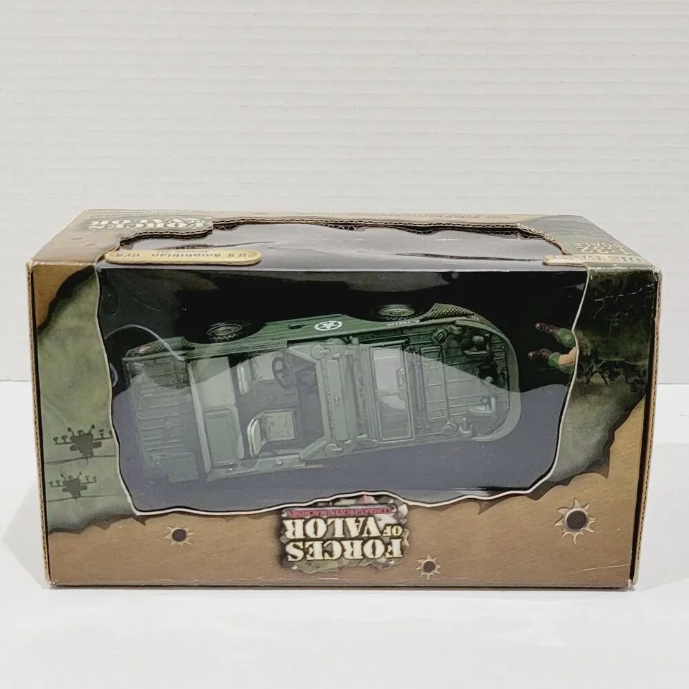 Forces of Valor 1944 US Amphibian Jeep Normandy 1:32 Die Cast Vehicle 92000 NEW